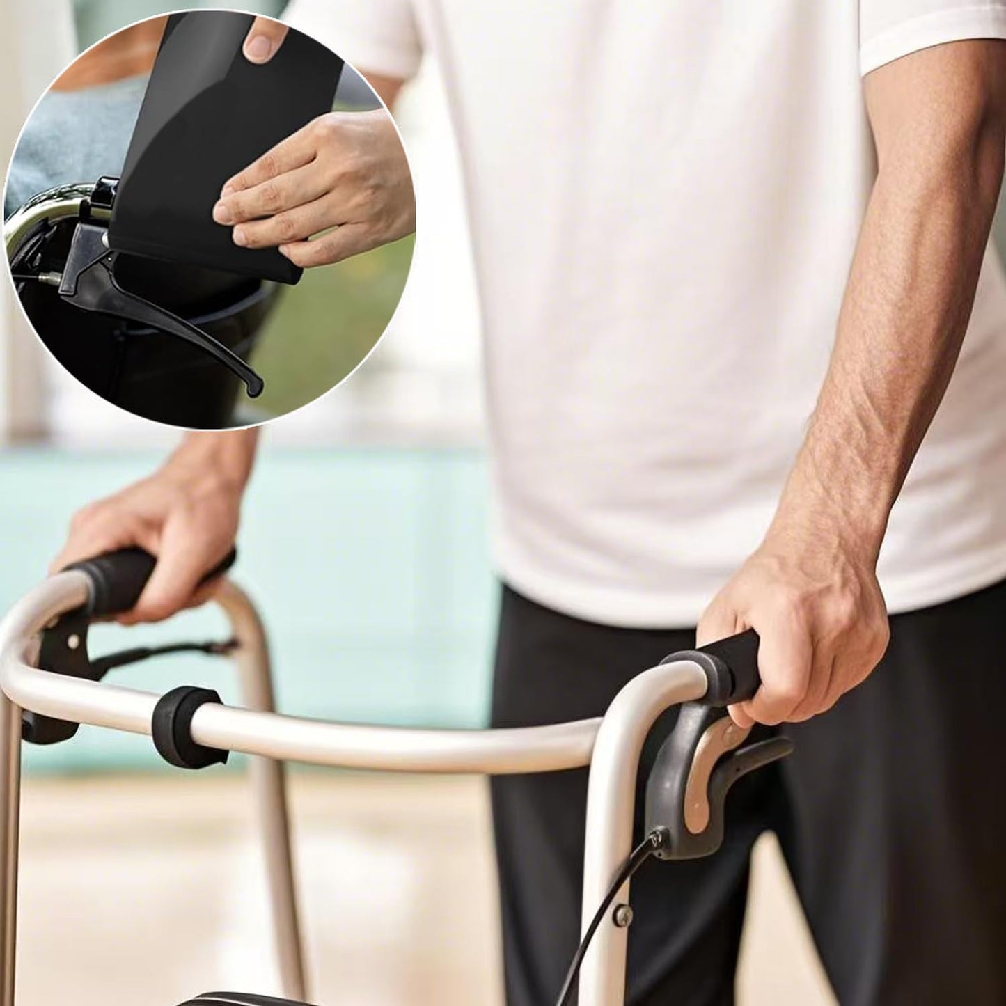 Non Slip Material , Roll Silicone Roll Cut to Size Blue Non Slip Mat Large Table Pads for Baking Drawer Crafts Counter Eating Aids Drawer 8 Inch x 3.25 ft