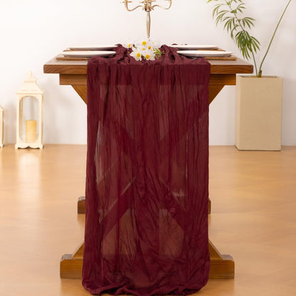 120" Long Luxurious Emerald Green Velvet Table Runner - 20" x 120" Wrinkle-Resistant Decor for Weddings, Banquets, and Thanksgiving