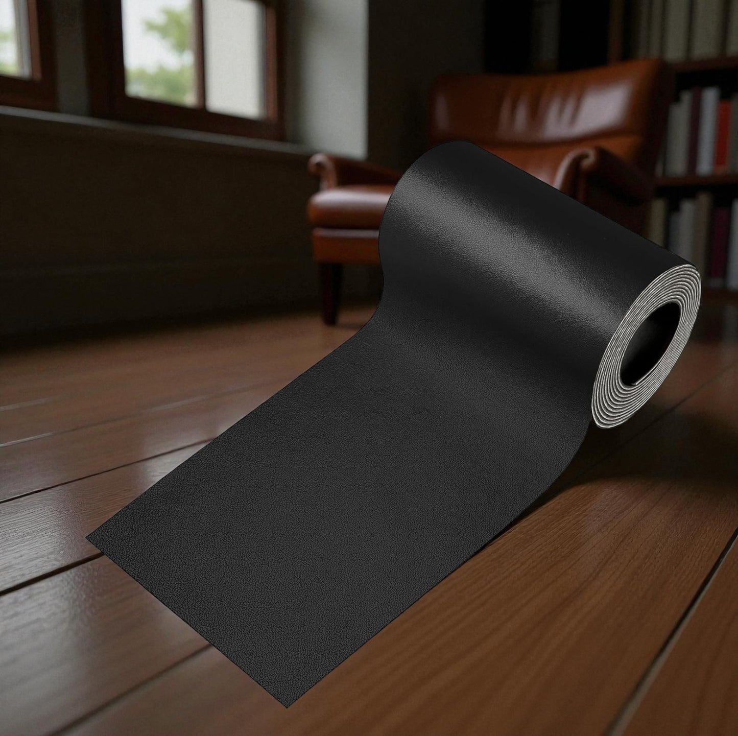 Leather Repair Patch Tape Kit, Self Adhesive Leather Repair for Furniture, Couch, Sofa, Car Seats,Office Chair,Vinyl Repair Kit.3.1inx60in