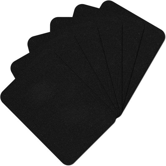 Premium Quality Fabric Repair Patches Iron-on Patches for Clothing Inside & Outside Strongest Glue Cotton 3" by 4-1/4"