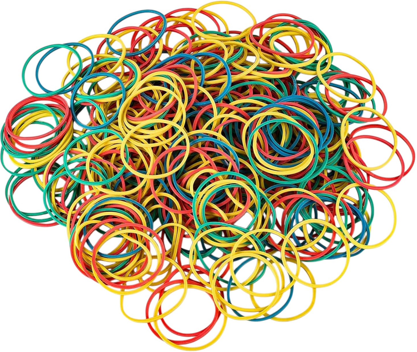 700 Pcs Multicolor Rubber Bands,  Reusable Elastic Rubber Band for Office Supplies File Folders, Home Packaging, Crafts DIY Bundling, Multipurpose