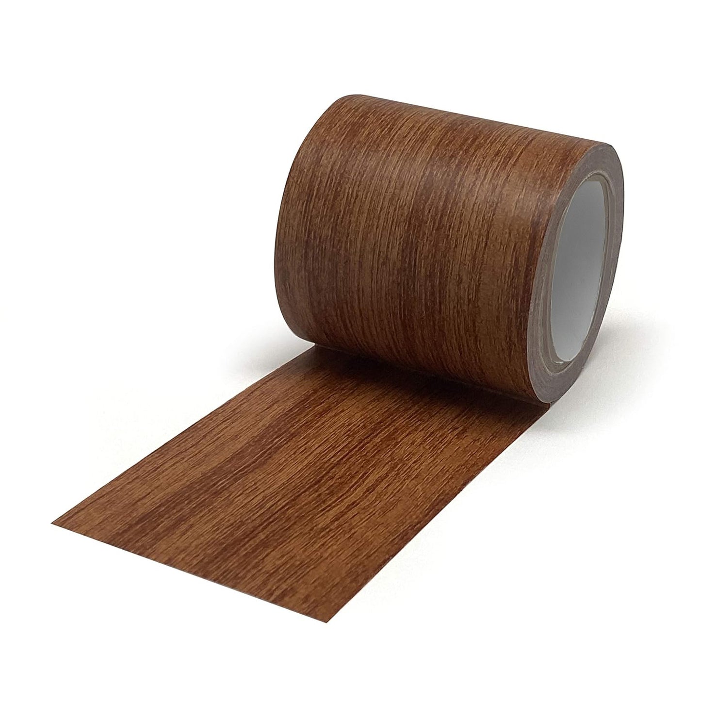 Durable Wood Grain Repair Tape for Surface Restoration, Self-Adhesive Overlay for Furniture, Cabinets, Doors & Decorative Panels – Antique Oak, 2.25" x 15 ft