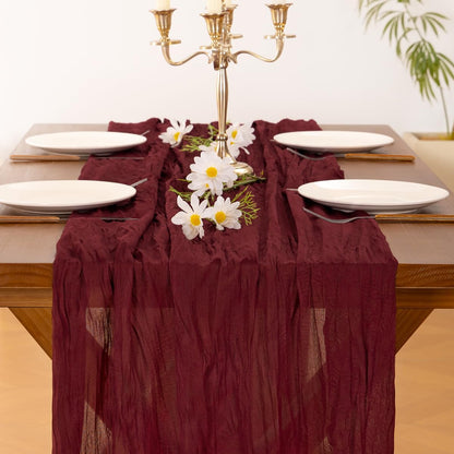 120" Long Luxurious Emerald Green Velvet Table Runner - 20" x 120" Wrinkle-Resistant Decor for Weddings, Banquets, and Thanksgiving
